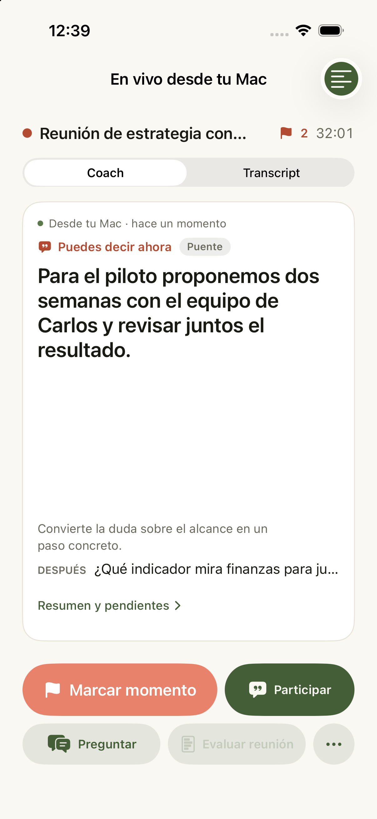 Notamos iphone · ES · captura real