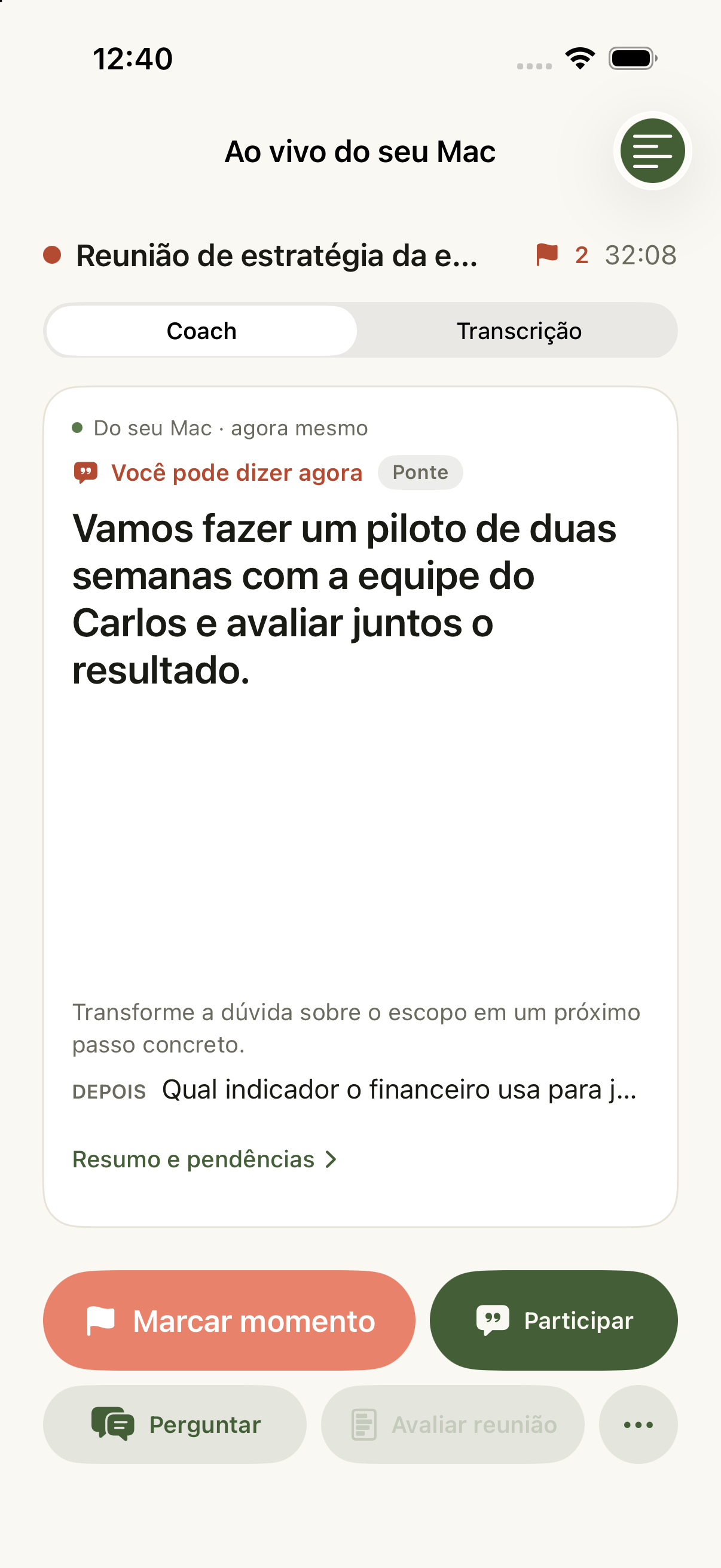 Notamos iphone · PT · captura real